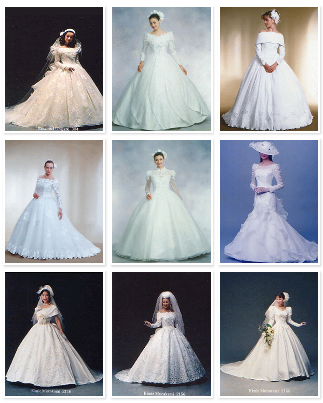 ウェディングドレス01